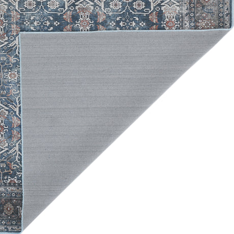 Amer Rugs ALA-5 Alaska Machine-Washable Vintage Medallion Power-Loomed /Green Area Rug