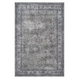 Amer Rugs ALA-6 Alaska Machine-Washable Vintage Medallion Power-Loomed /Gray Area Rug