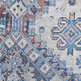 Amer Rugs ALA-8 Alaska Machine-Washable Vintage Medallion Power-Loomed /Red Area Rug