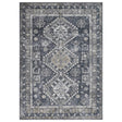 Amer Rugs ALA-9 Alaska Machine-Washable Vintage Medallion Power-Loomed /Mustard Area Rug