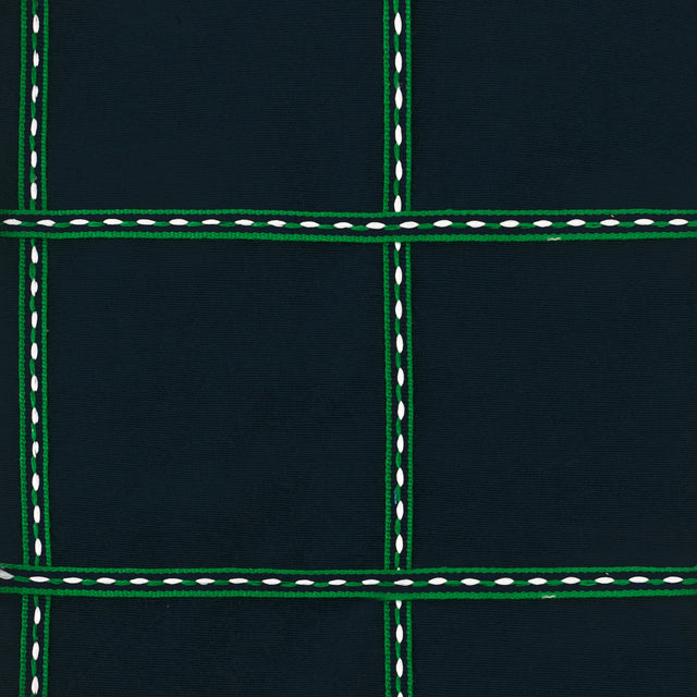 STOUT ALEN-1 ALENCON 1 NAVY Fabric - Eades Wallpaper & Fabric
