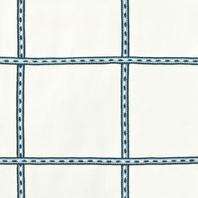 STOUT ALEN-3 ALENCON 3 DENIM Fabric - Eades Wallpaper & Fabric