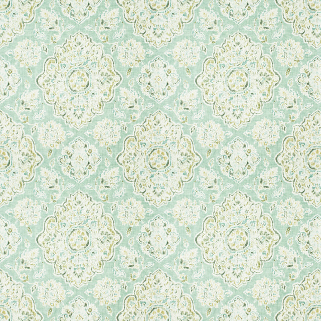 STOUT ALIY-2 ALIYANA 2 SEAFOAM Fabric - Eades Wallpaper & Fabric