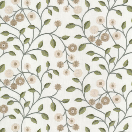 STOUT ALMA-1 ALMA 1 AVOCADO Fabric - Eades Wallpaper & Fabric