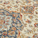 Amer Rugs ALU-3 Allure Classic Medallion /Navy Blue Area Rug