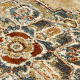 Amer Rugs ALU-7 Allure Classic Medallion /Beige Area Rug