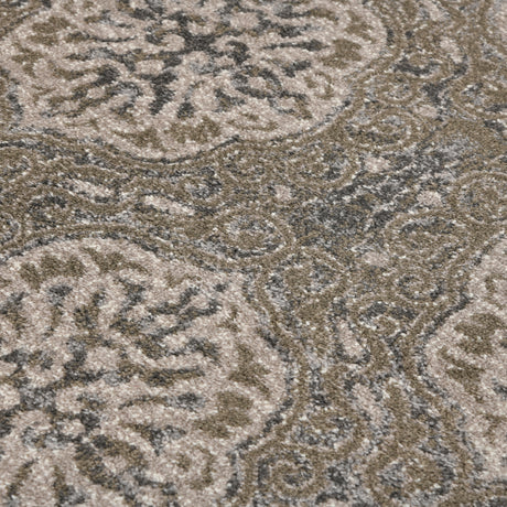 Amer Rugs ALX-11 Alexandria Classic Bordered Runner Rug, 2'6" X 10'3" Area Rug