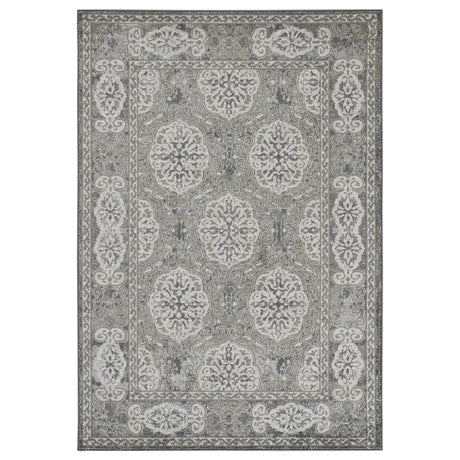 Amer Rugs ALX-11 Alexandria Classic Bordered Runner Rug, 2'6" X 10'3" Area Rug