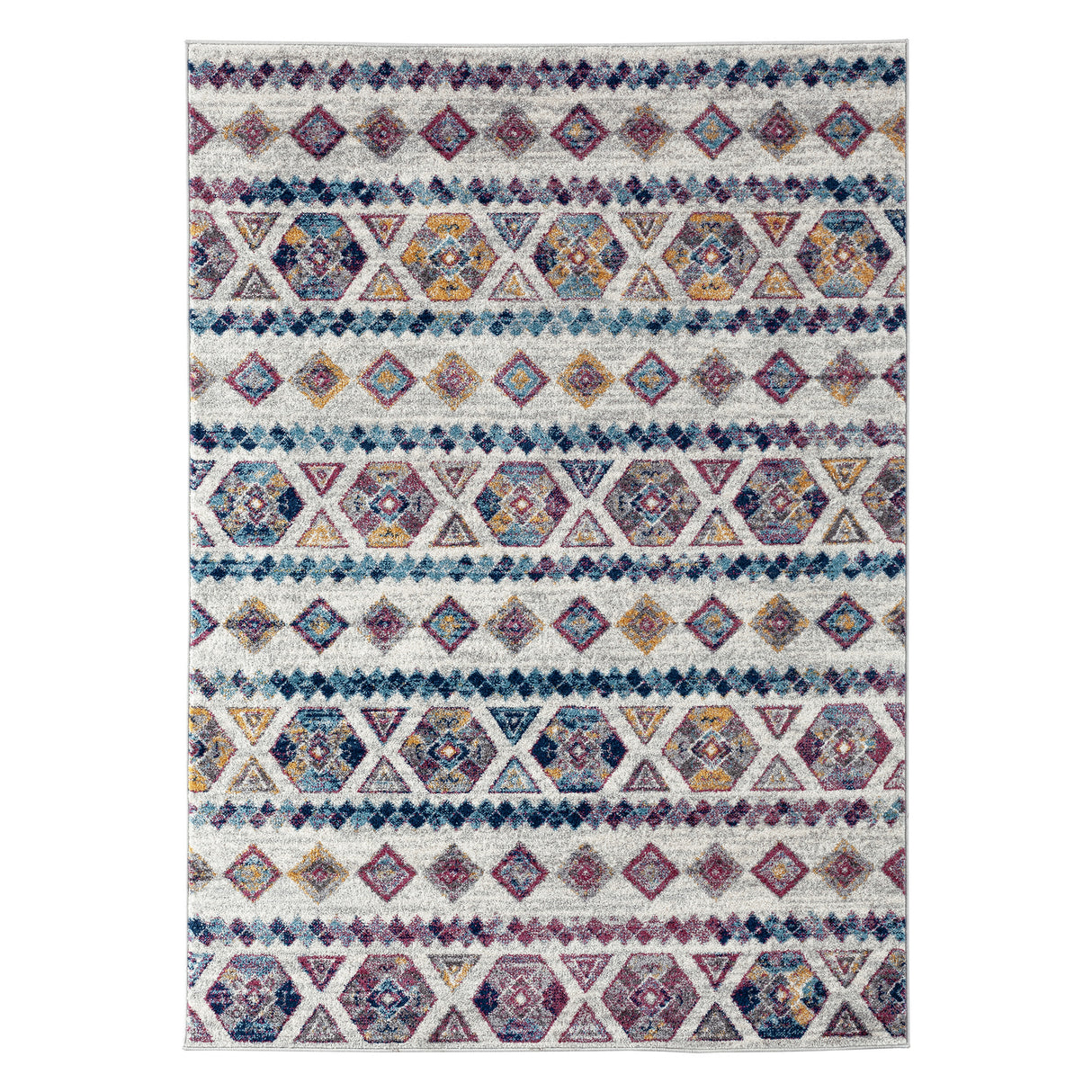 Amer Rugs ALX-80 Alexandria Contemporary Medallion Area Rug