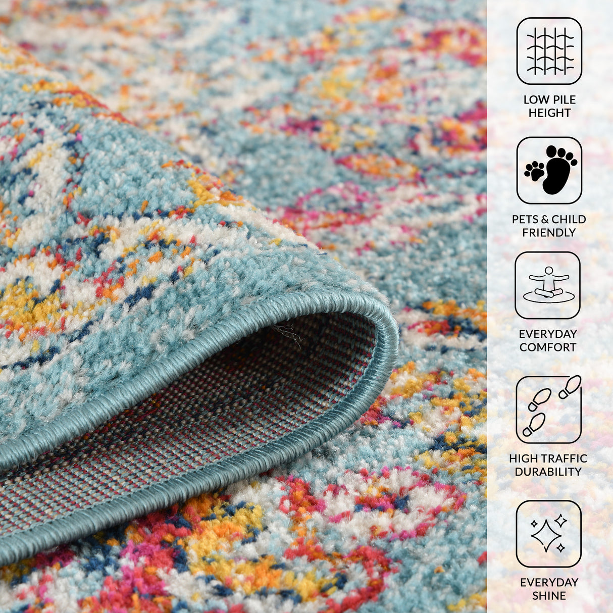Amer Rugs ALX-81 Alexandria Classic Medallion Area Rug
