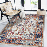 Amer Rugs ALX-84 Alexandria Farmhouse Bordered /Gold Area Rug