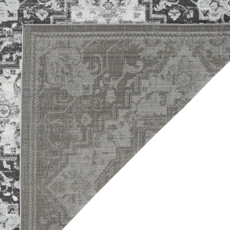 Amer Rugs ALX-88 Alexandria Classic Medallion /Gray Area Rug