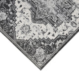 Amer Rugs ALX-88 Alexandria Classic Medallion /Gray Area Rug