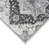 Amer Rugs ALX-89 Alexandria Classic Medallion Runner Rug, 2'6" X 10'3" Area Rug