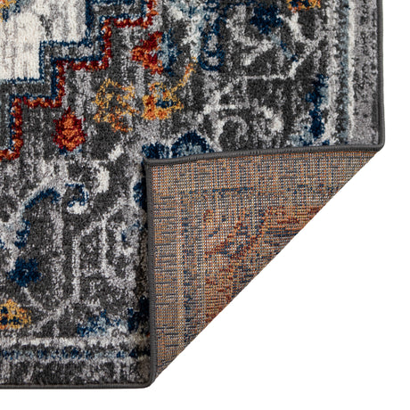 Amer Rugs ALX-91 Alexandria Classic Medallion Runner Rug, 2'6" X 10'3" Area Rug