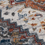 Amer Rugs ALX-91 Alexandria Classic Medallion Runner Rug, 2'6" X 10'3" Area Rug