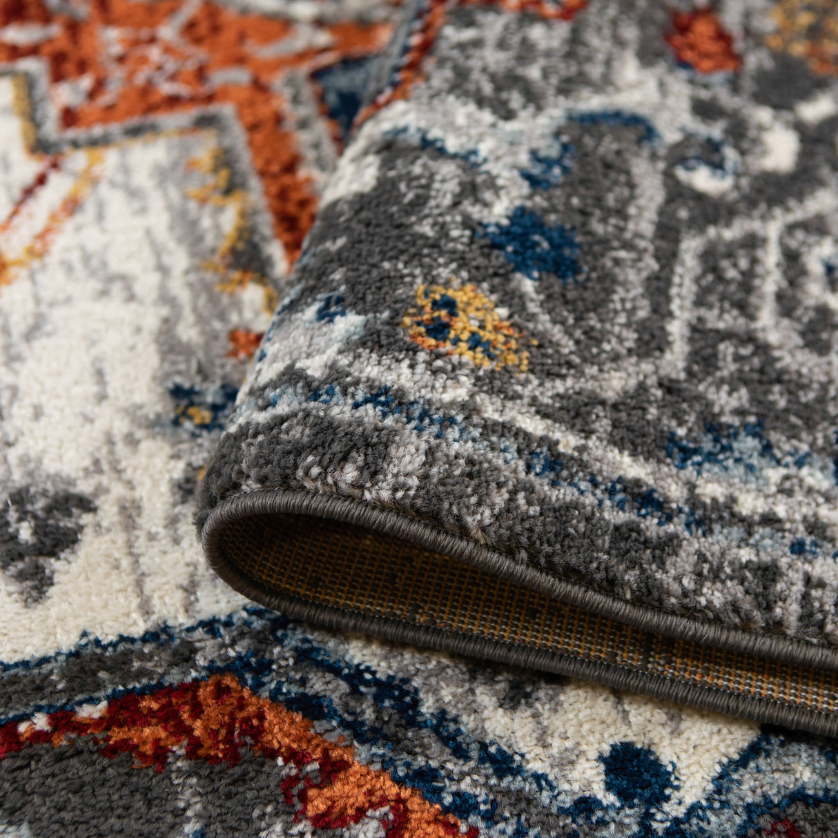 Amer Rugs ALX-91 Alexandria Classic Medallion Runner Rug, 2'6" X 10'3" Area Rug