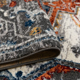 Amer Rugs ALX-91 Alexandria Classic Medallion Runner Rug, 2'6" X 10'3" Area Rug