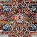Amer Rugs ALX-91 Alexandria Classic Medallion Runner Rug, 2'6" X 10'3" Area Rug