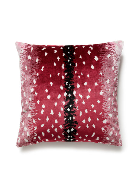 Scalamandre AL 0006TDDKBOHE ANTELOPE / VELVET PILLOW - Pillo
