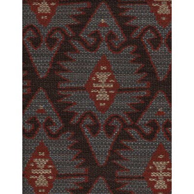 KRAVET COUTURE AM100095.615.0 ESPIGA BLUE Fabric - Eade's Wallpaper