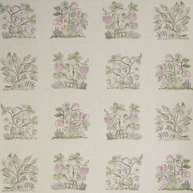 KRAVET COUTURE AM100317.1617.0 HEDGEROW CERISE Fabric - Eade's Wallpaper
