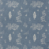 KRAVET COUTURE AM100318.5.0 FRIENDLY FOLK HAPPY BLUE Fabric - Eade's Wallpaper