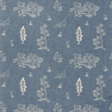 KRAVET COUTURE AM100318.5.0 FRIENDLY FOLK HAPPY BLUE Fabric - Eade's Wallpaper