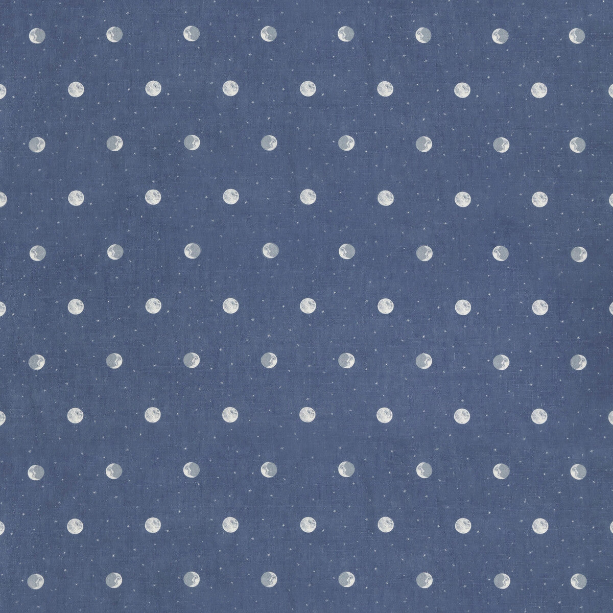 KRAVET COUTURE AM100320.5.0 OVER THE MOON DENIM Fabric - Eade's Wallpaper