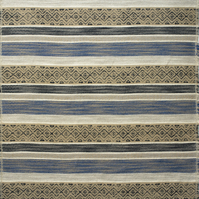 KRAVET COUTURE AM100356.511.0 PAMPAS INDIGO Fabric - Eade's Wallpaper