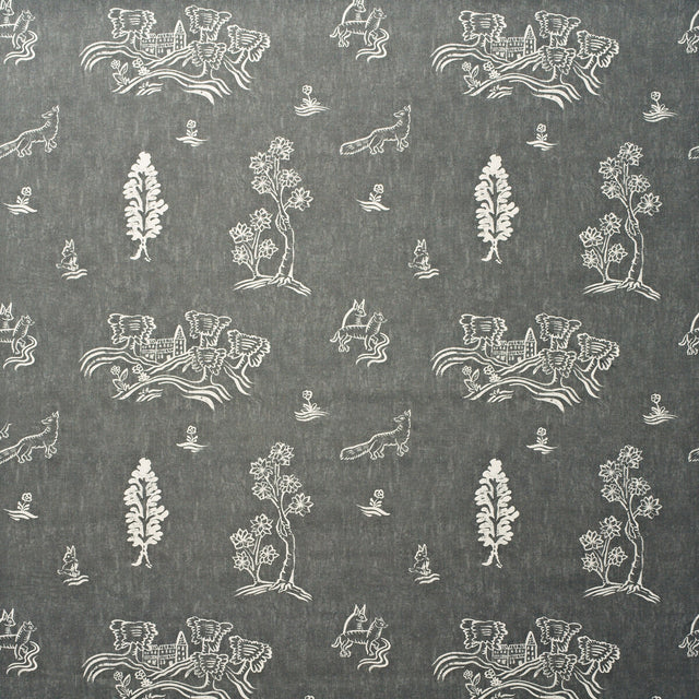 KRAVET COUTURE AM100377.11.0 FRIENDLY FOLK OUTDOOR BEFORE DAWN Fabric - Eade's Wallpaper