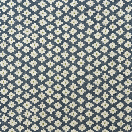 KRAVET COUTURE AM100381.50.0 MAZE DENIM Fabric - Eade's Wallpaper
