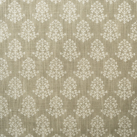 KRAVET COUTURE AM100384.106.0 SPRIG STONE Fabric - Eade's Wallpaper