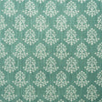 KRAVET COUTURE AM100384.13.0 SPRIG TURQUOISE Fabric - Eade's Wallpaper