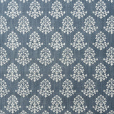 KRAVET COUTURE AM100384.50.0 SPRIG DENIM Fabric - Eade's Wallpaper