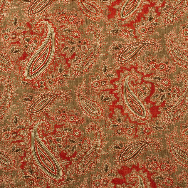KRAVET COUTURE AM100406.612.0 GAZEBO CHOCOLATE Fabric - Eade's Wallpaper