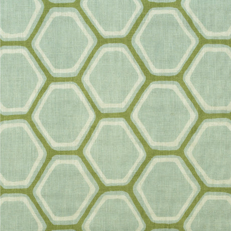 KRAVET COUTURE AM100408.13.0 PERGOLA DUCK EGG Fabric - Eade's Wallpaper