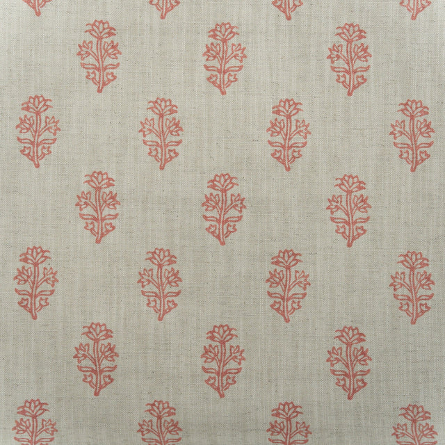 KRAVET COUTURE AM100445.7.0 BUTTERCUP CORAL Fabric - Eade's Wallpaper