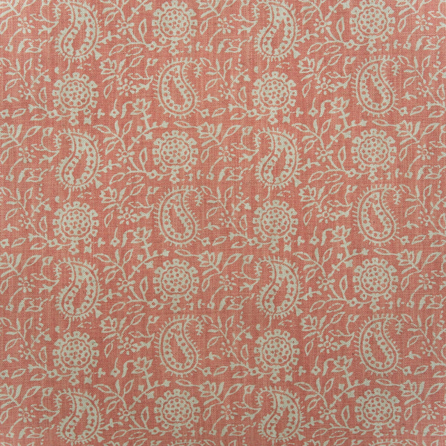 KRAVET COUTURE AM100450.7.0 SUNFLOWER CORAL Fabric - Eade's Wallpaper