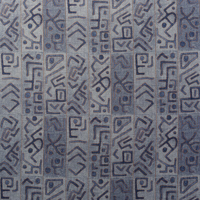 KRAVET COUTURE ASHANTI AM100481.516.0 in DENIM Wallpaper - A