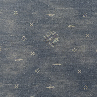KRAVET COUTURE JERICHO AM100484.5.0 in DENIM Wallpaper - AND