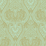 Galerie AM22002-4 Green Lace - Eade's Wallpaper