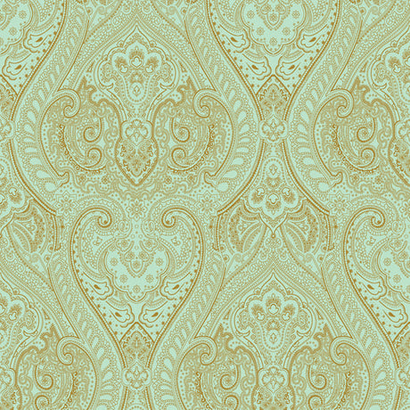 Galerie AM22002-4 Green Lace - Eade's Wallpaper