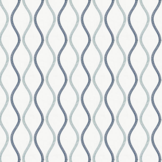STOUT AMAR-1 AMARYLLIS 1 LAGOON Fabric - Eades Wallpaper & Fabric