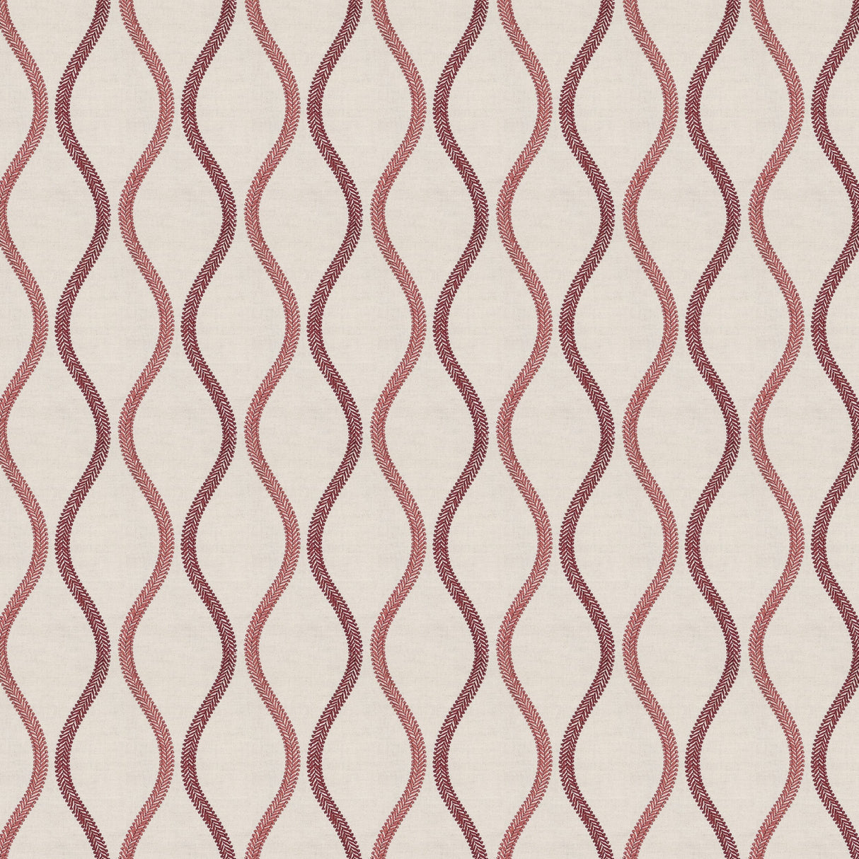 STOUT AMAR-4 AMARYLLIS 4 ROSEWOOD Fabric - Eades Wallpaper & Fabric