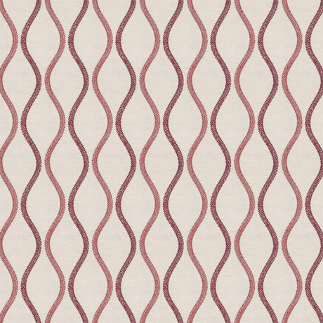 STOUT AMAR-4 AMARYLLIS 4 ROSEWOOD Fabric - Eades Wallpaper & Fabric