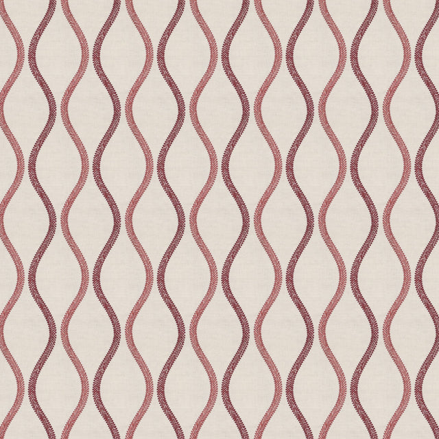 STOUT AMAR-4 AMARYLLIS 4 ROSEWOOD Fabric - Eades Wallpaper & Fabric