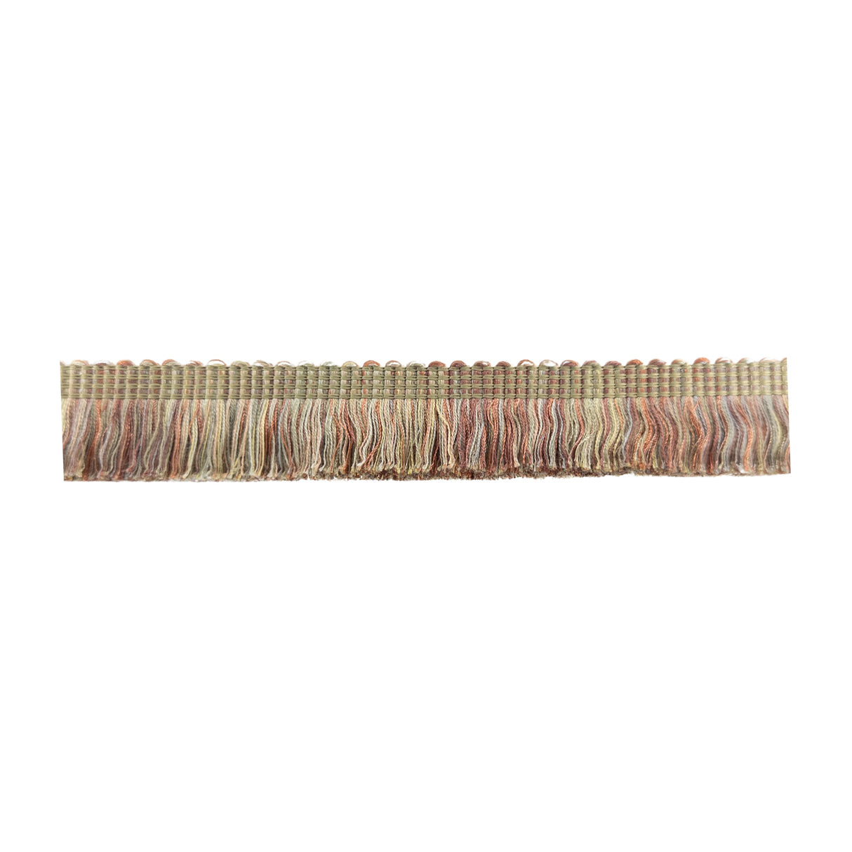 STOUT AMEL-2 AMELIA BRUSH FRINGE 2 CLAY Fabric - Eades Wallpaper & Fabric