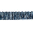 STOUT AMEL-3 AMELIA BRUSH FRINGE 3 NAVY Fabric - Eades Wallpaper & Fabric