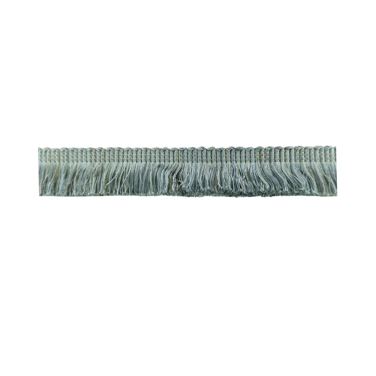 STOUT AMEL-5 AMELIA BRUSH FRINGE 5 AQUA Fabric - Eades Wallpaper & Fabric